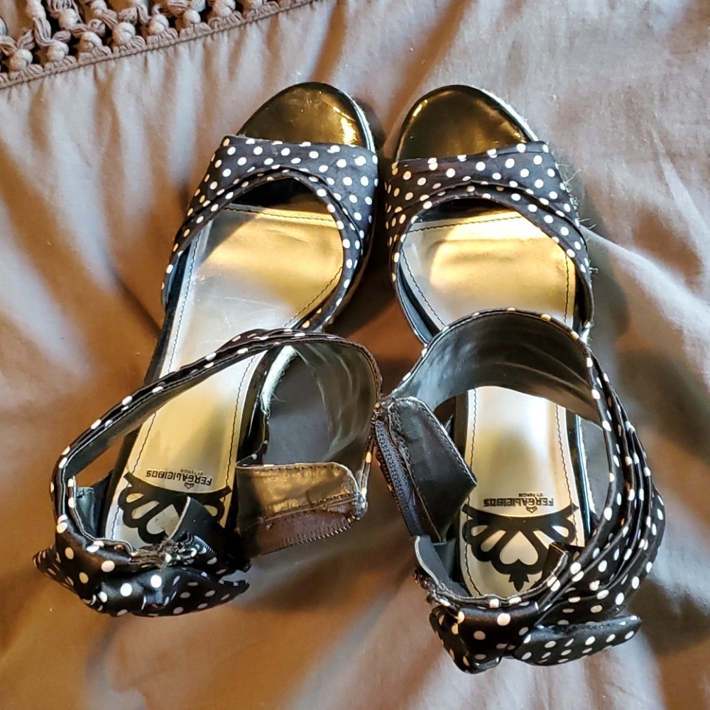 Cute Fergalicious Wedge Sandals